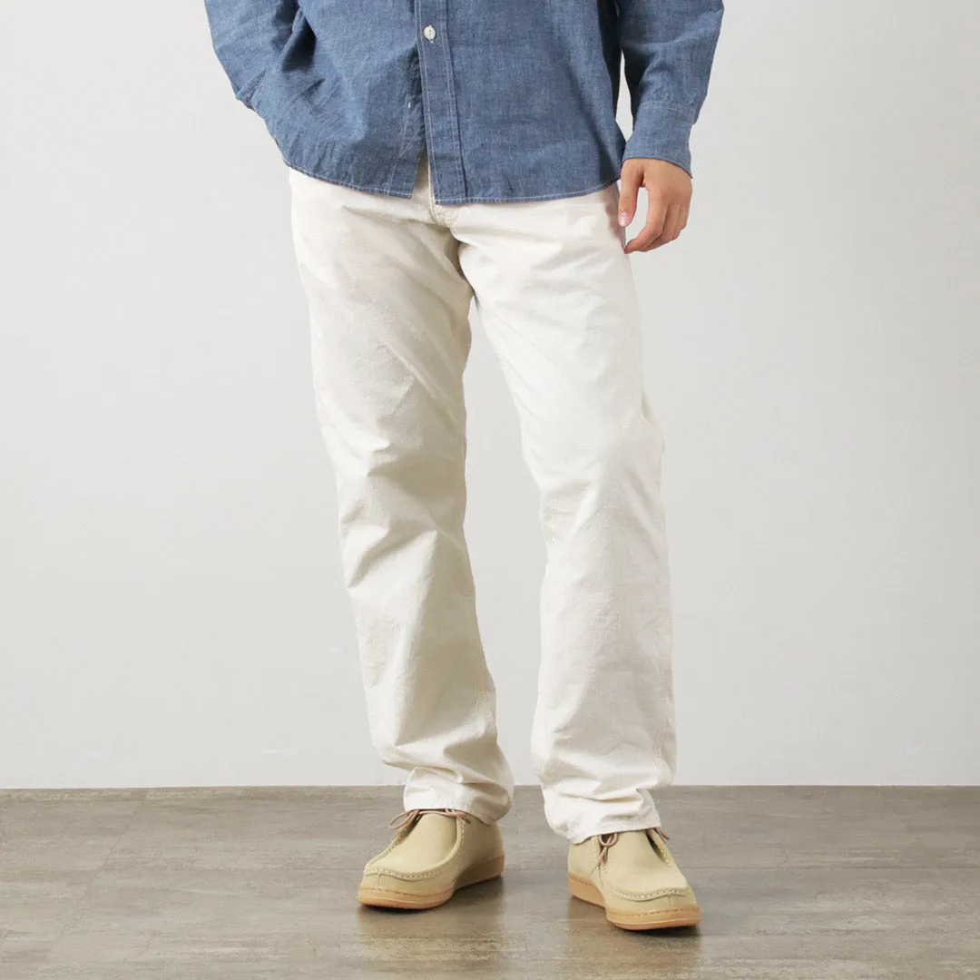 JAPAN BLUE JEANS（ジャパンブルージーンズ） 別注 備前壱号 ネップ Lポケット ワークパンツ / メンズ ボトムス ロング ストレート 日本製 綿100 コットン