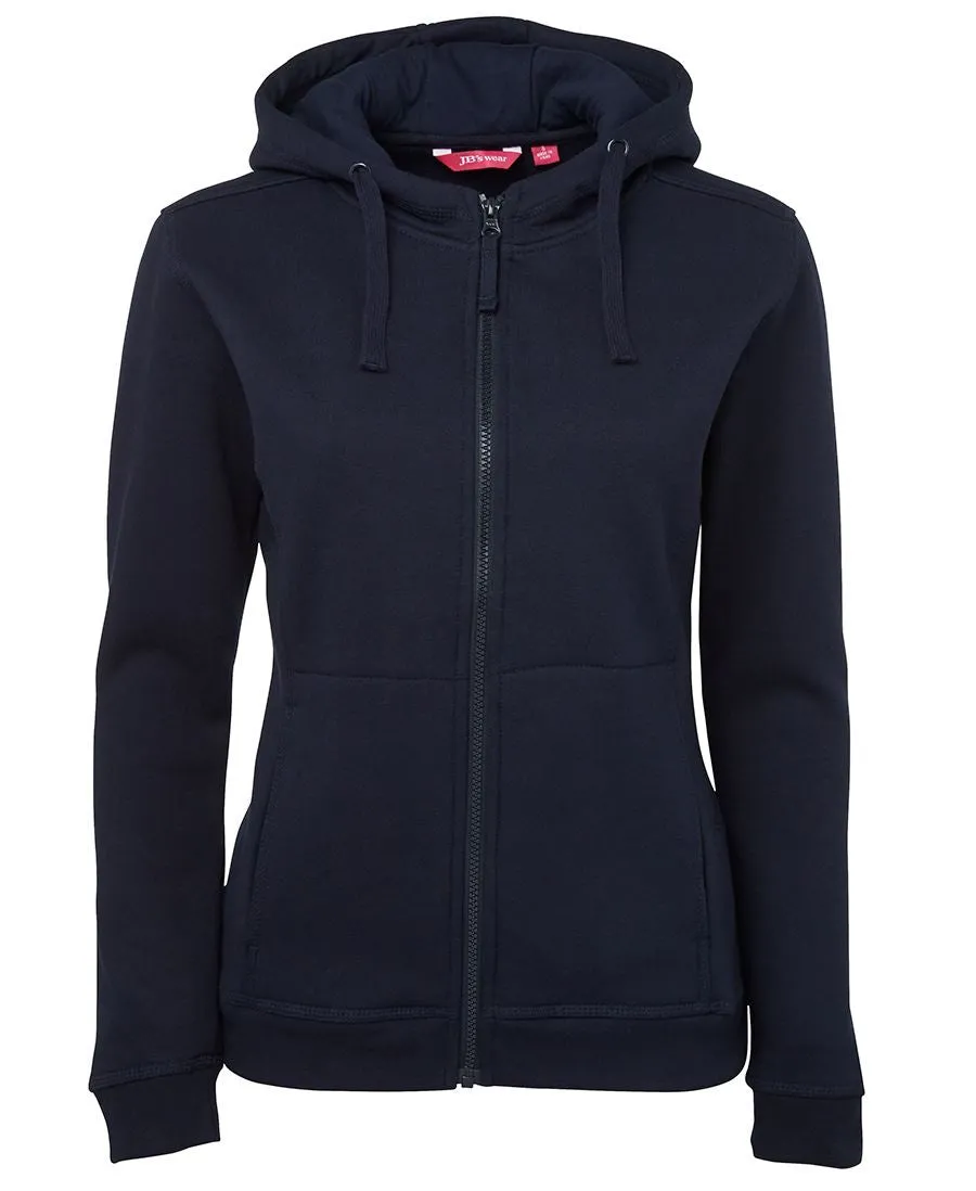 JB's Ladies Full Zip Fleecy Hoodie (3HJ1)-