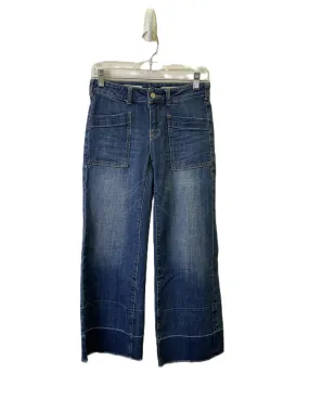 Jeans Wide Leg By Pilcro In Blue Denim, Size: 2