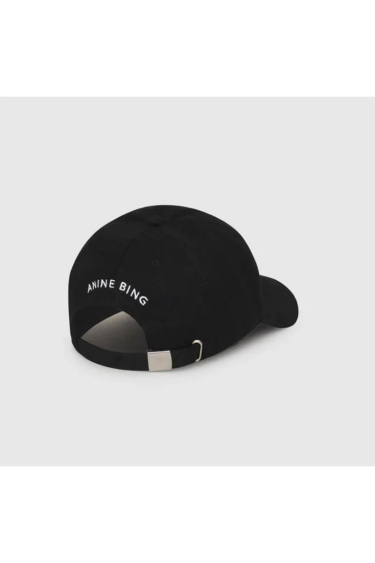 Jeremy Baseball Cap in Black