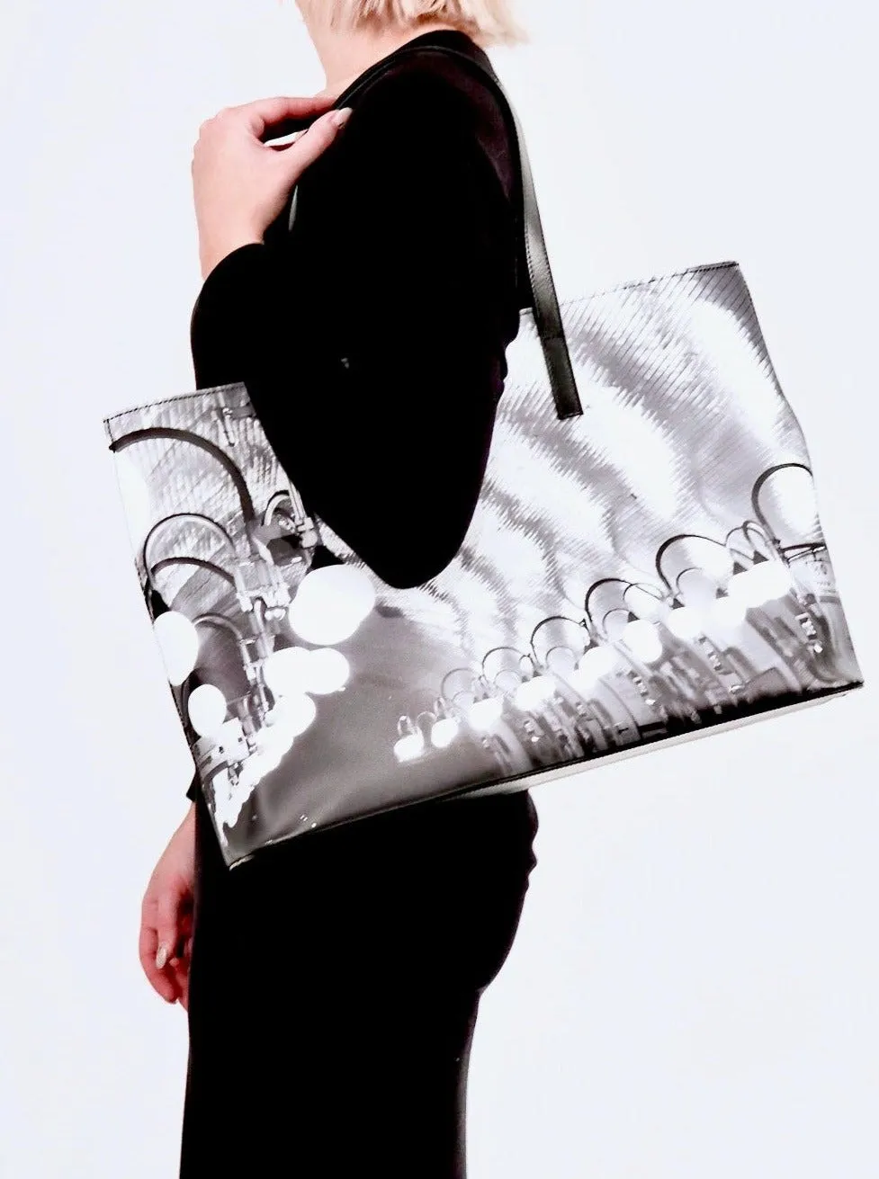Jessica Murray Designs Leather Tote in Metro Cité by Jessica Murray