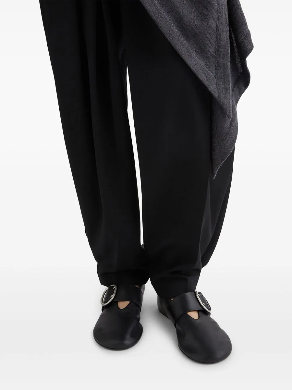 Jil Sander Leather Ballet Flats