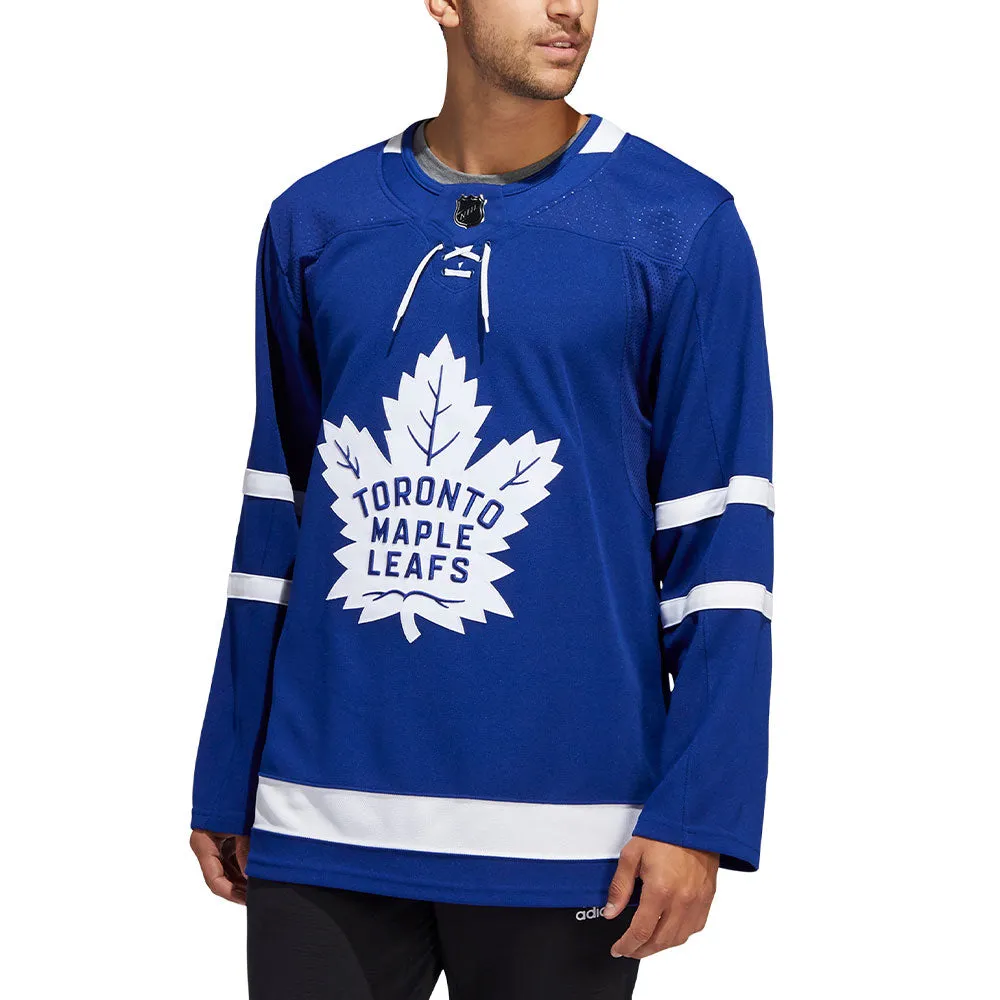 JOHN TAVARES TORONTO MAPLE LEAFS ADIDAS ADIZERO PRIMEGREEN AUTHENTIC BLUE HOME JERSEY