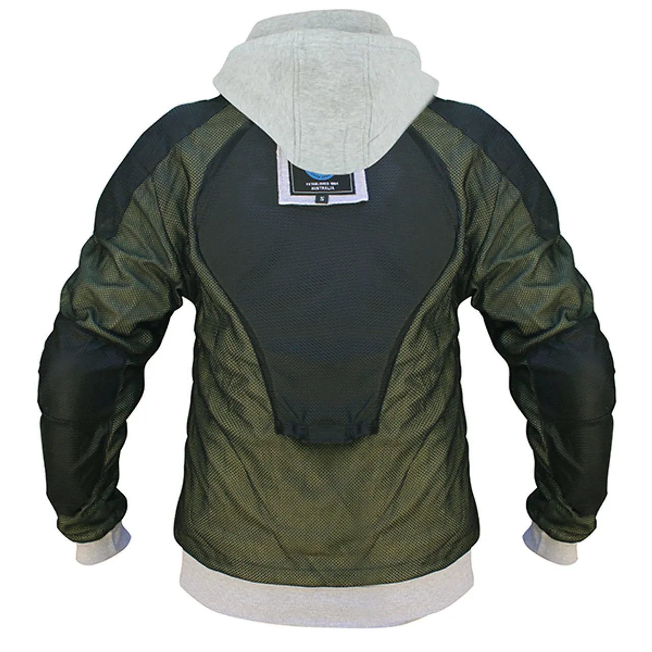 Johnny Reb Hume Protective Full Zip Fleece Hoodie with KEVLAR¬Æ in Black Cotton