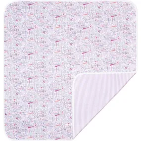Joy Street Kids Hamptons Baby Blanket, Pink