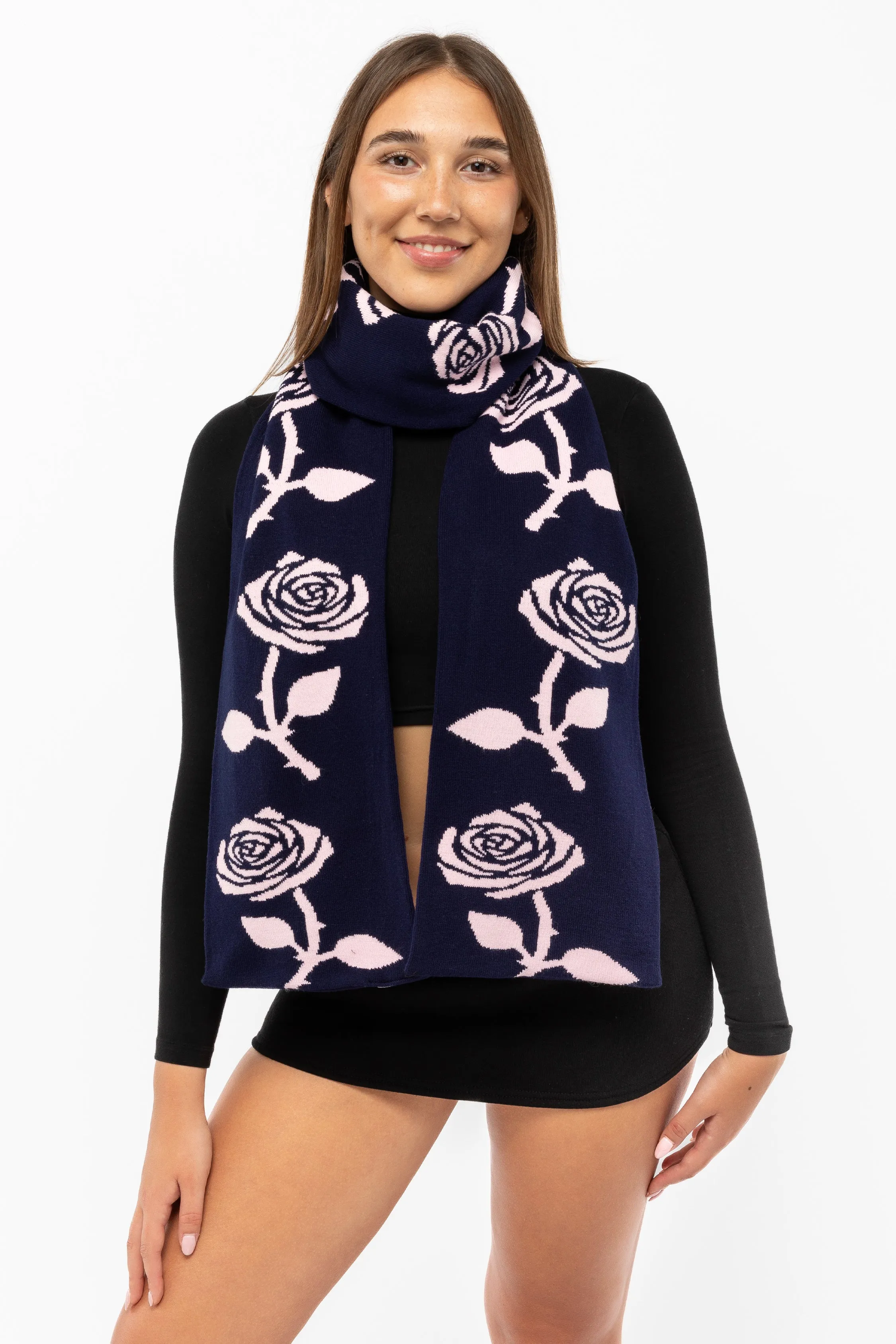 JQSCARF05 - Rose Scarf