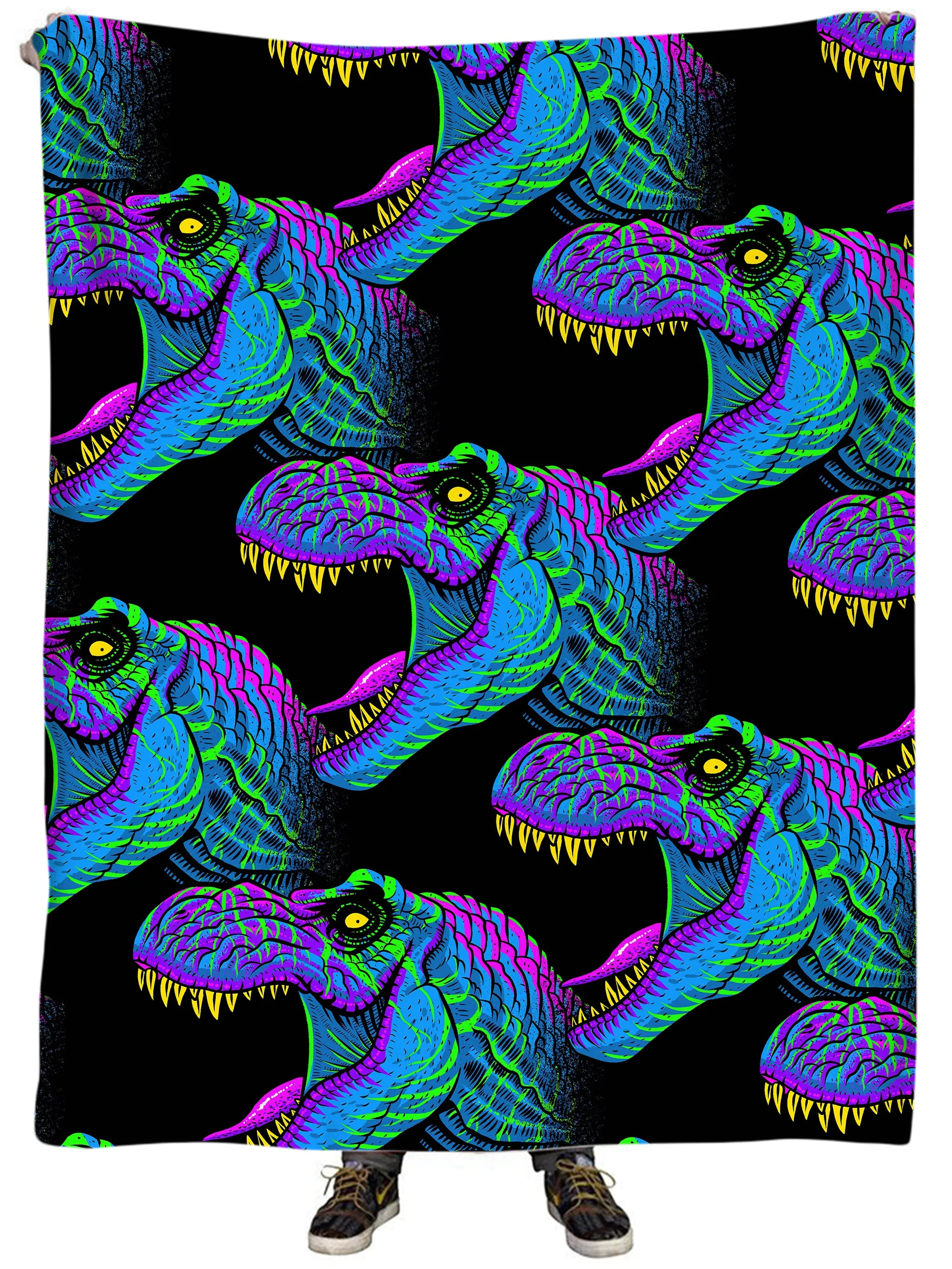 Jurassic Plush Blanket