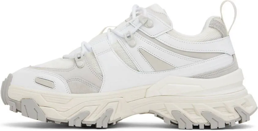 Juun.J White 4 Layered Sneakers