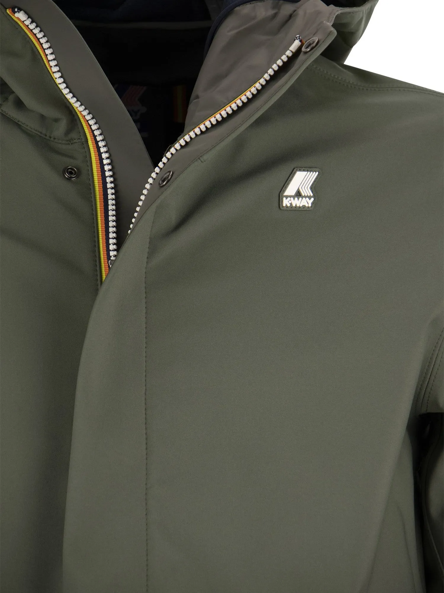 K Way    K Way Marlyn Bonded Hooded Jacket