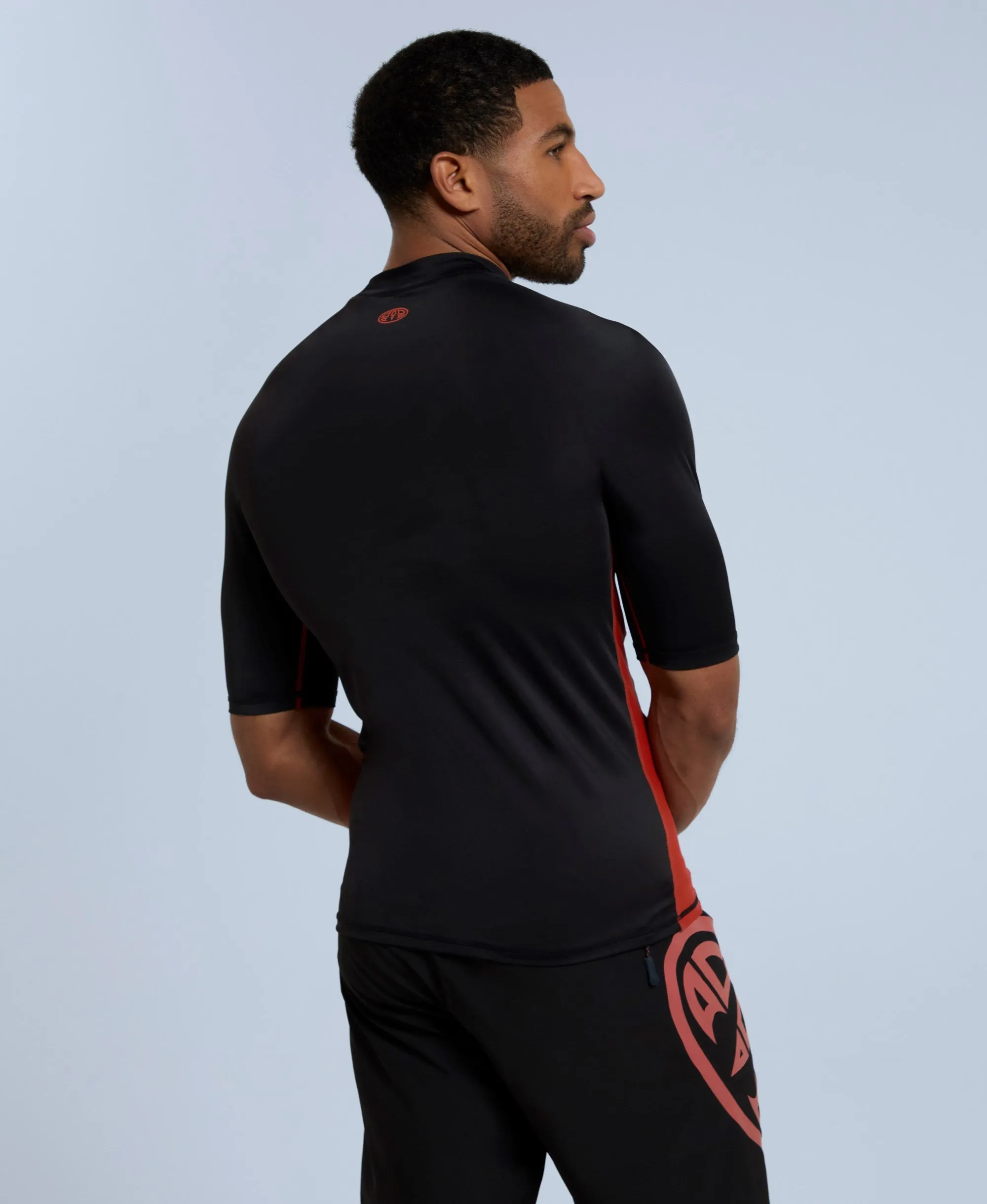 Kai Mens Rash Vest - Black