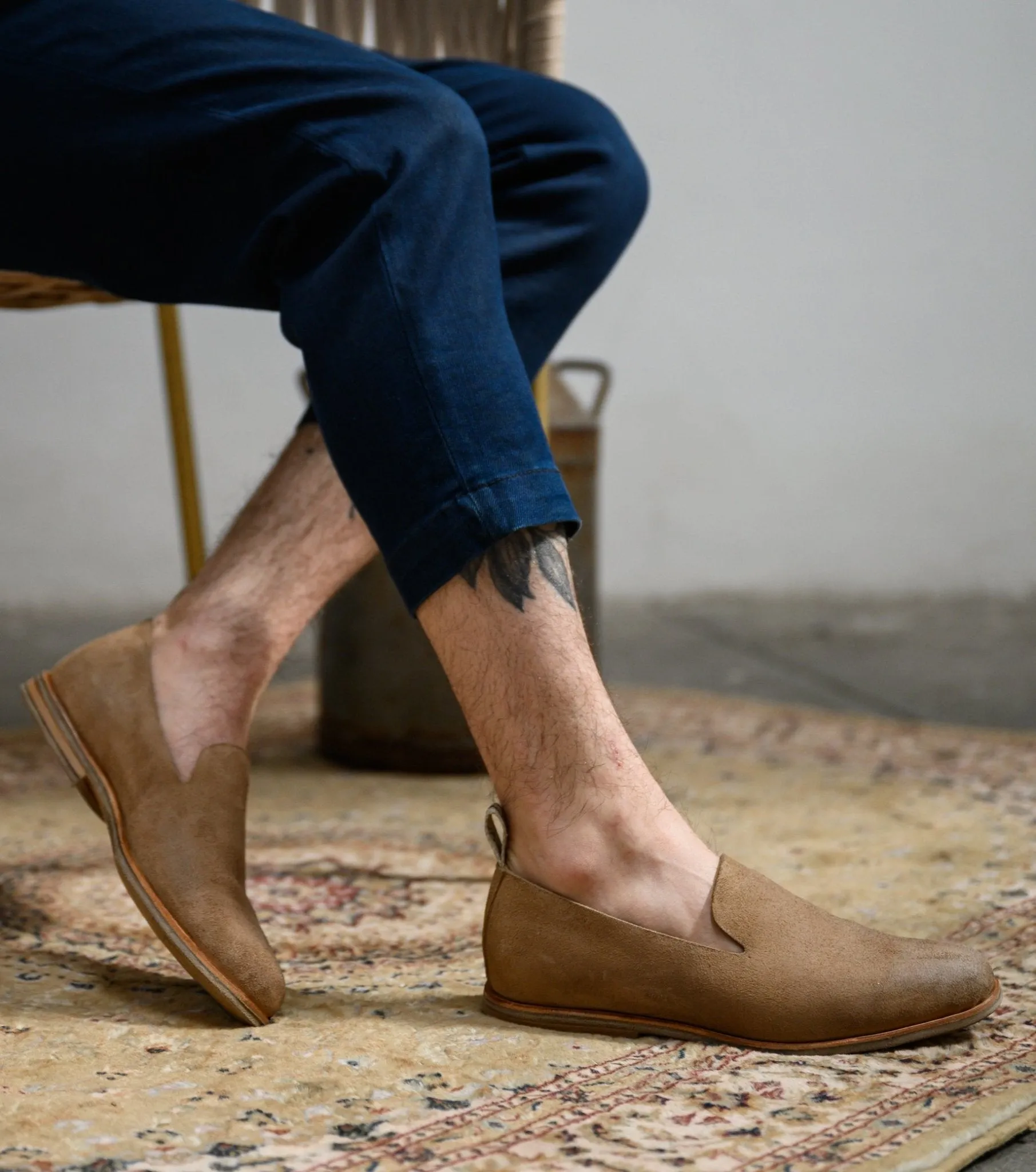 Kami Loafers Dark Sand