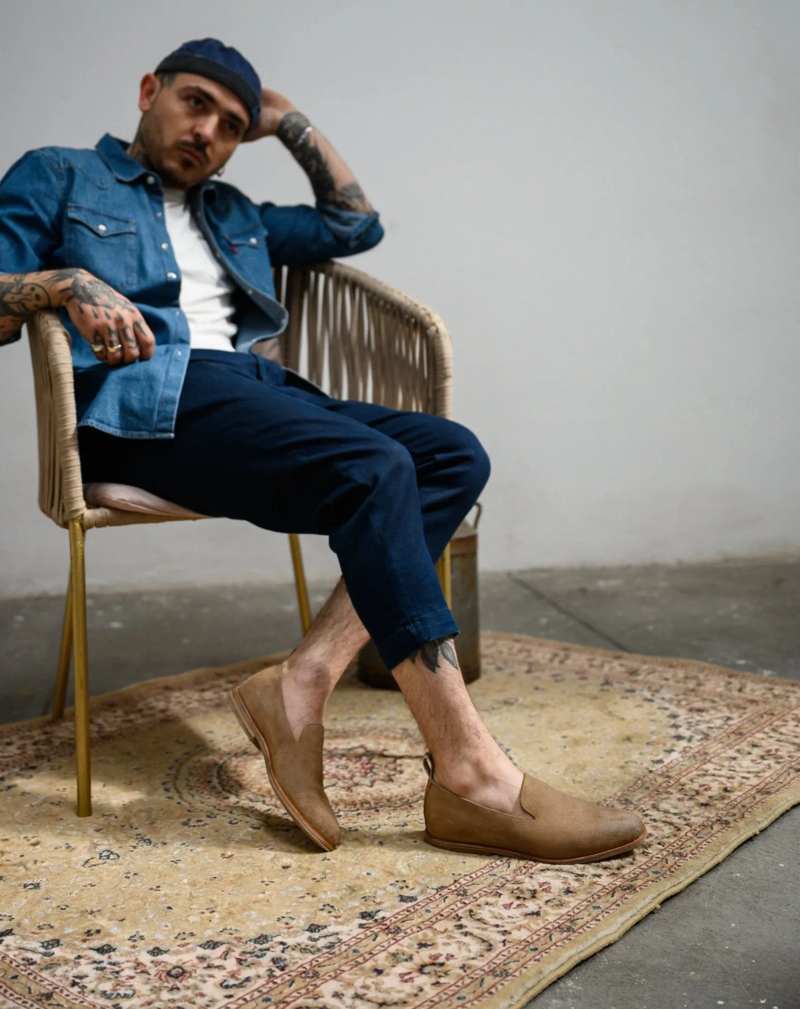 Kami Loafers Dark Sand