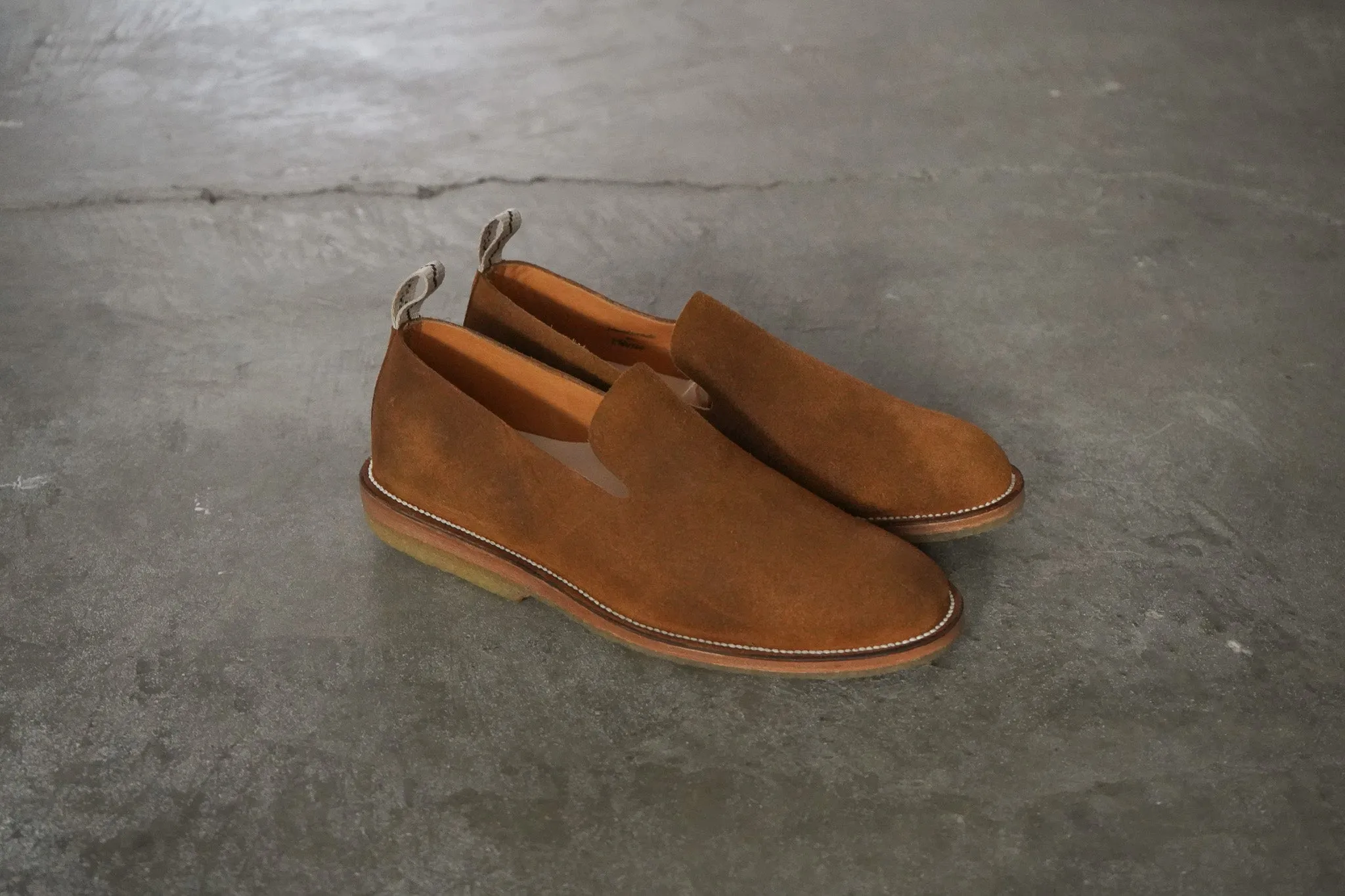 Kami Loafers Stitch-down Construction