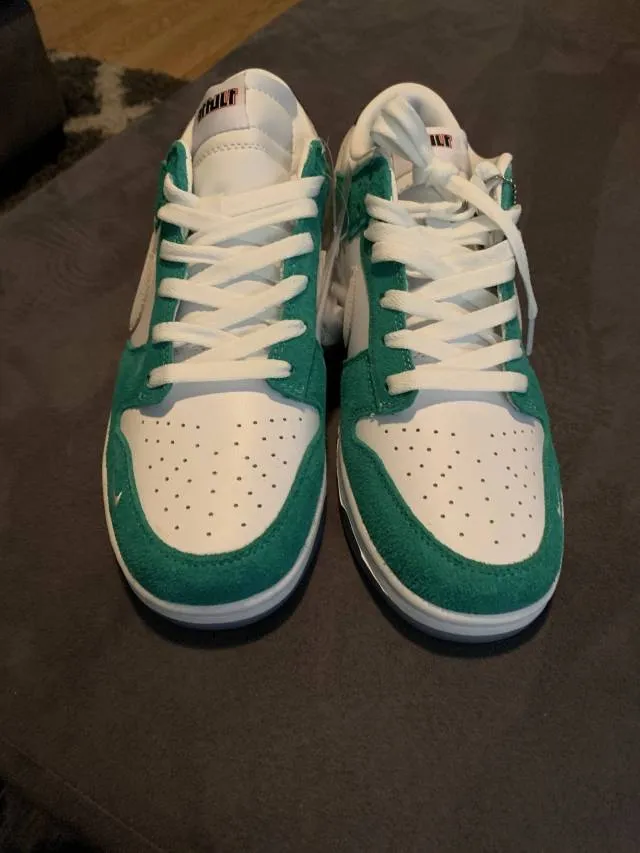 Kasani x Nike dunk low neptune green