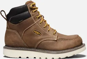Keen Men's Waterproof Cincinnati 6 Boot (Soft Toe) Size 10.5 Wide In Belgian Sandshell