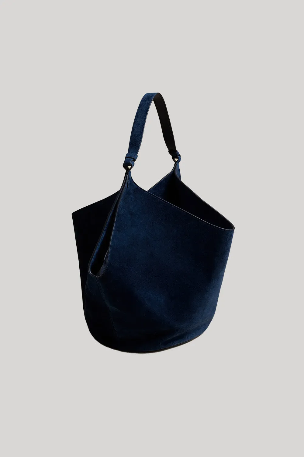 Khaite | Medium Navy Lotus Bag 