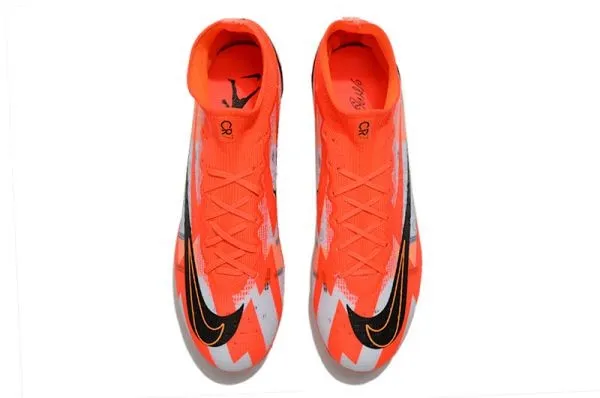 Kids Nike Mercurial Superfly 8 Elite CR7 FG - Chile Red/Black/Ghost/Total Orange