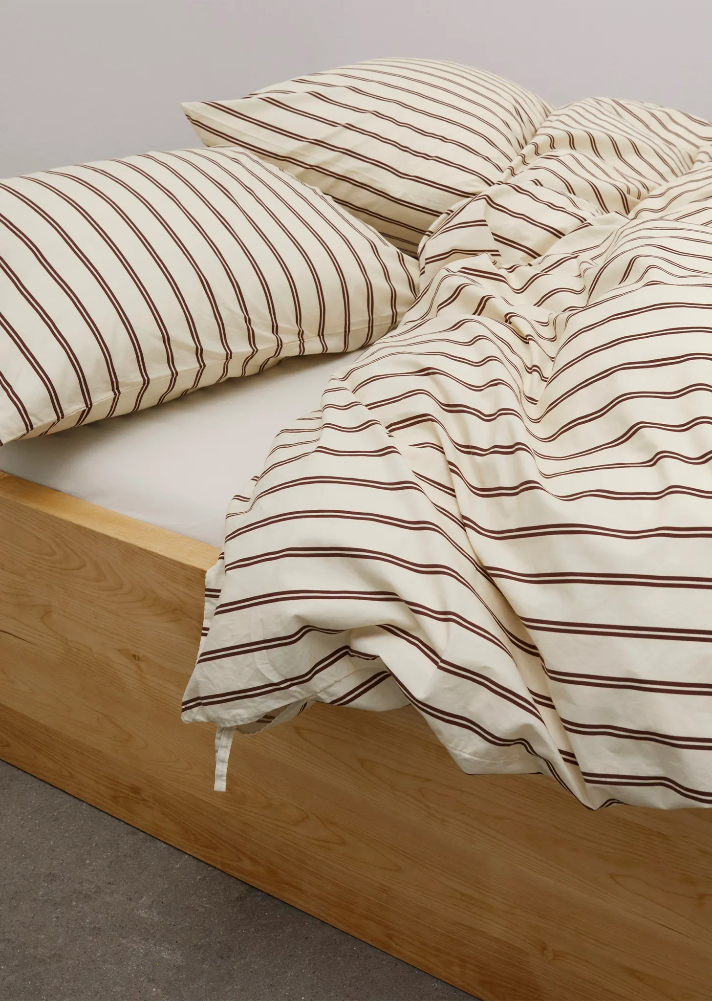 King Percale Pillow Sham — Hopper Stripes