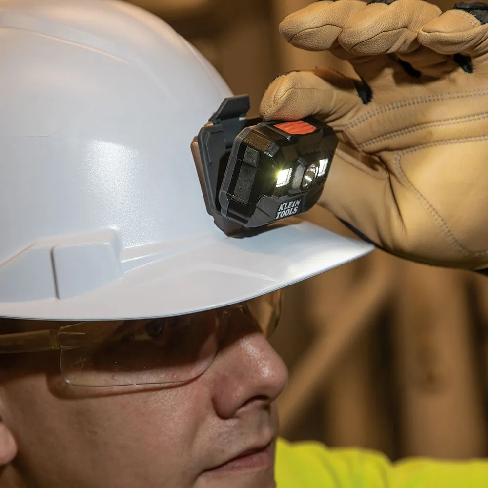 Klein Rechargeable Headlamp and Work Light, 300 Lumens All-Day Runtime #56062