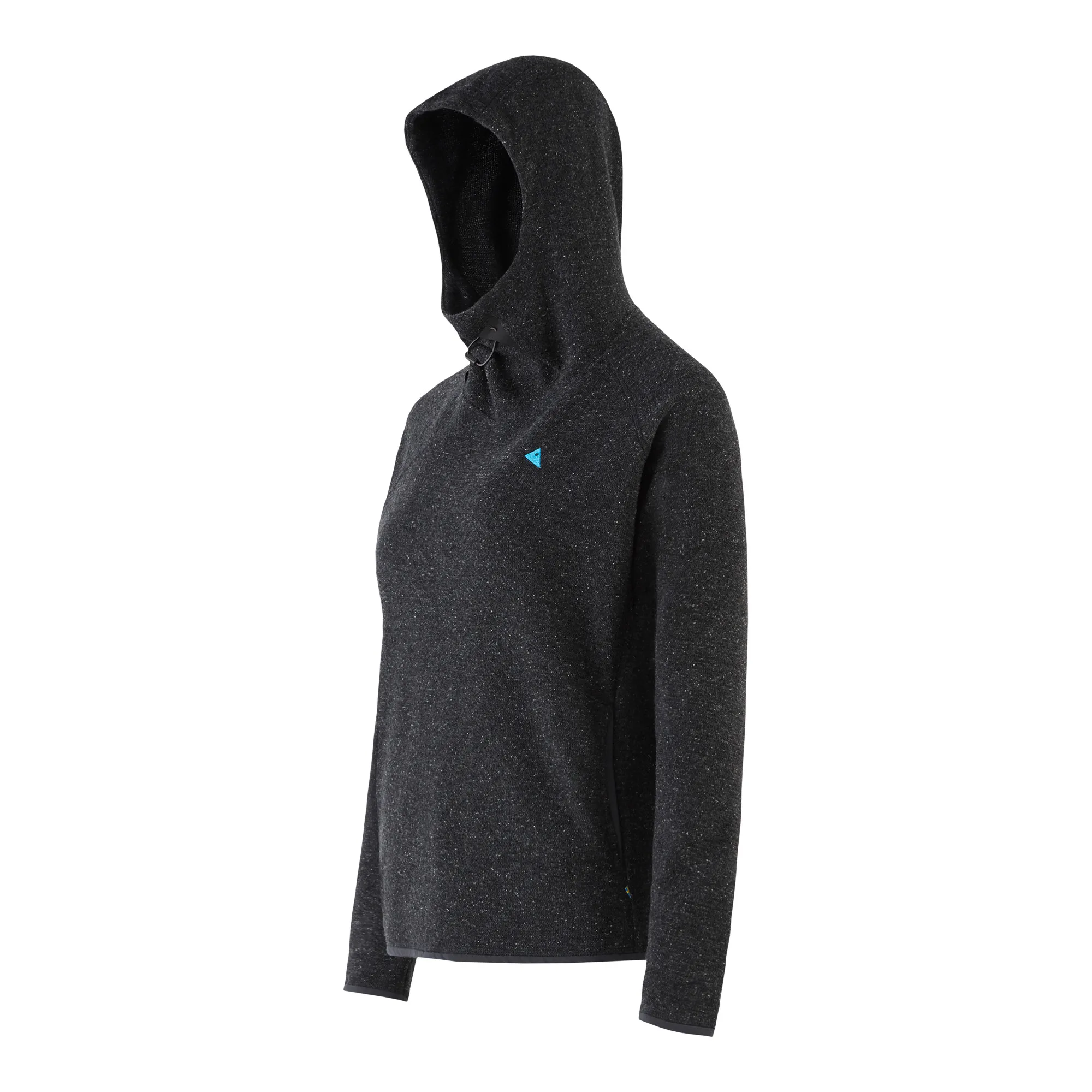Klättermusen Falen Wooly Hoodie Women's Raven | Buy Klättermusen Falen Wooly Hoodie Women's Raven here | Outnorth