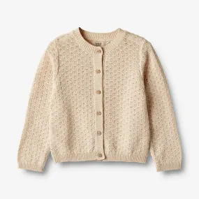 Knit Cardigan Magnella - sandshell