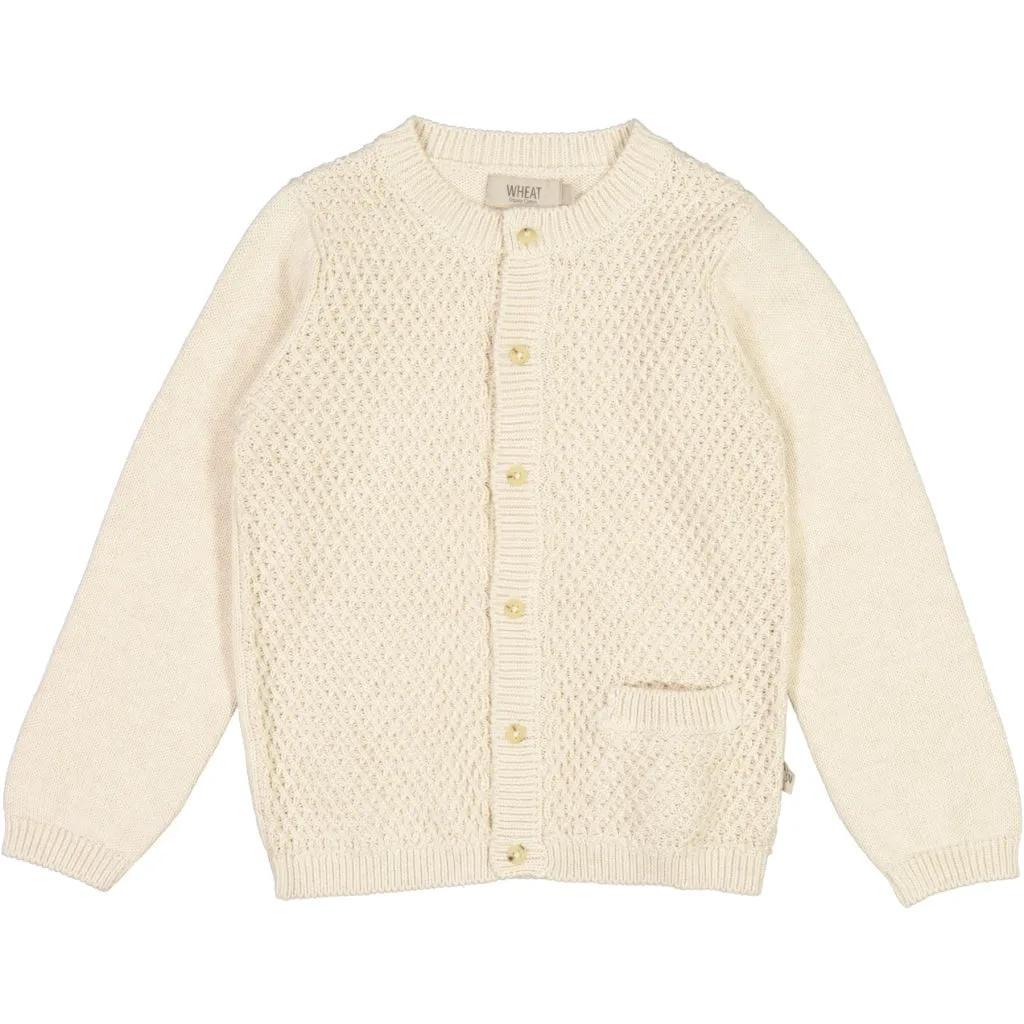 Knit Cardigan Ray - cloud melange