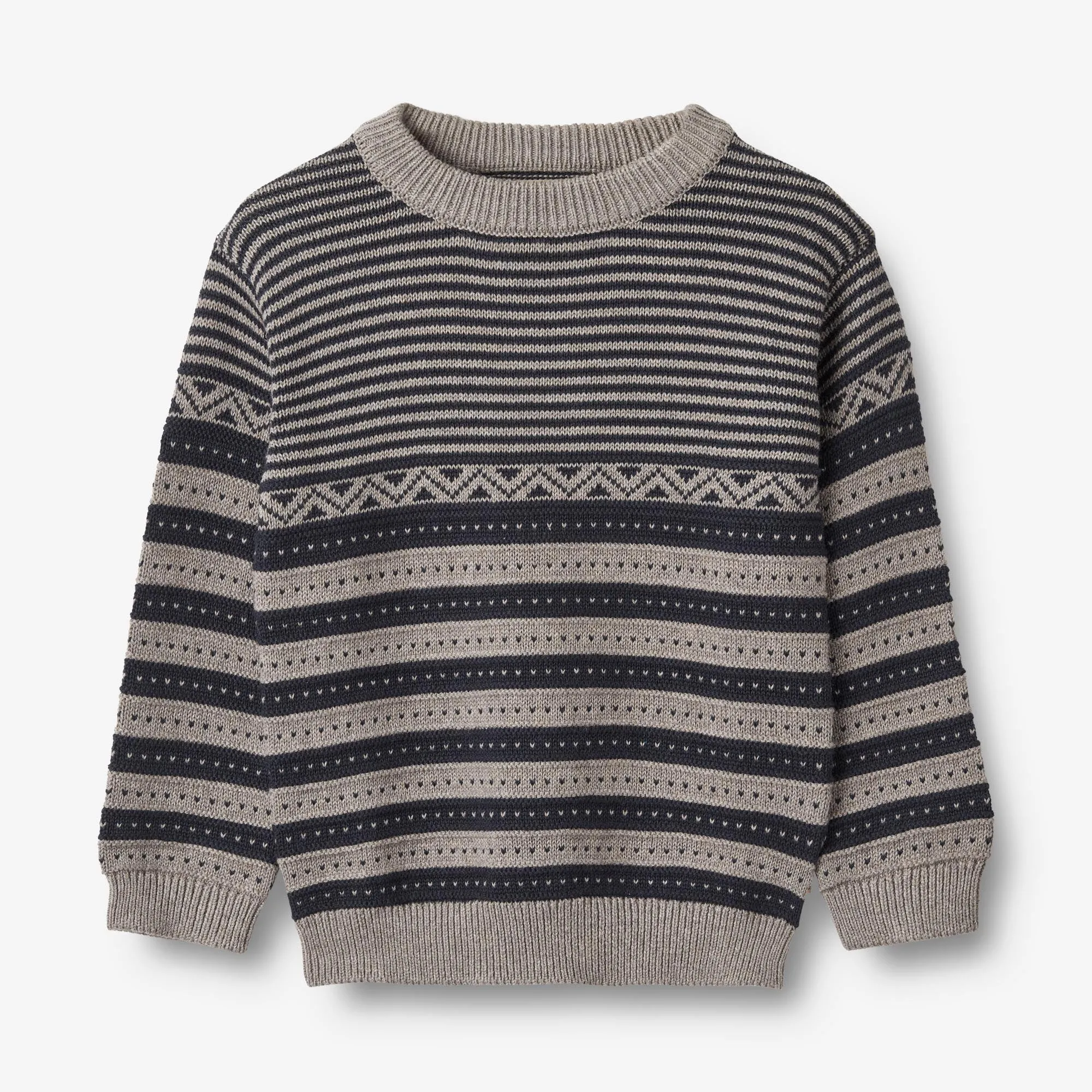 Knit Pullover Janus - navy