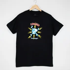 Krooked Skateboards - Style T-Shirt - Black