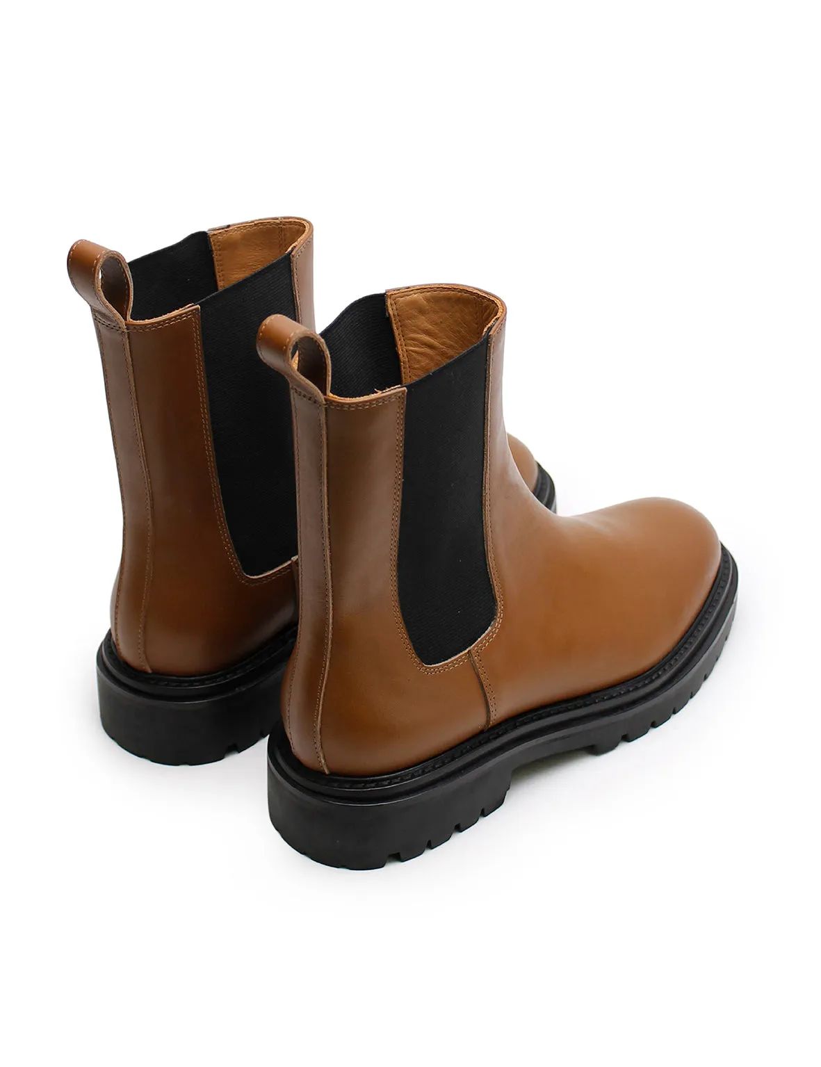  La Tribe      Lucie Ankle Boot - Chestnut 