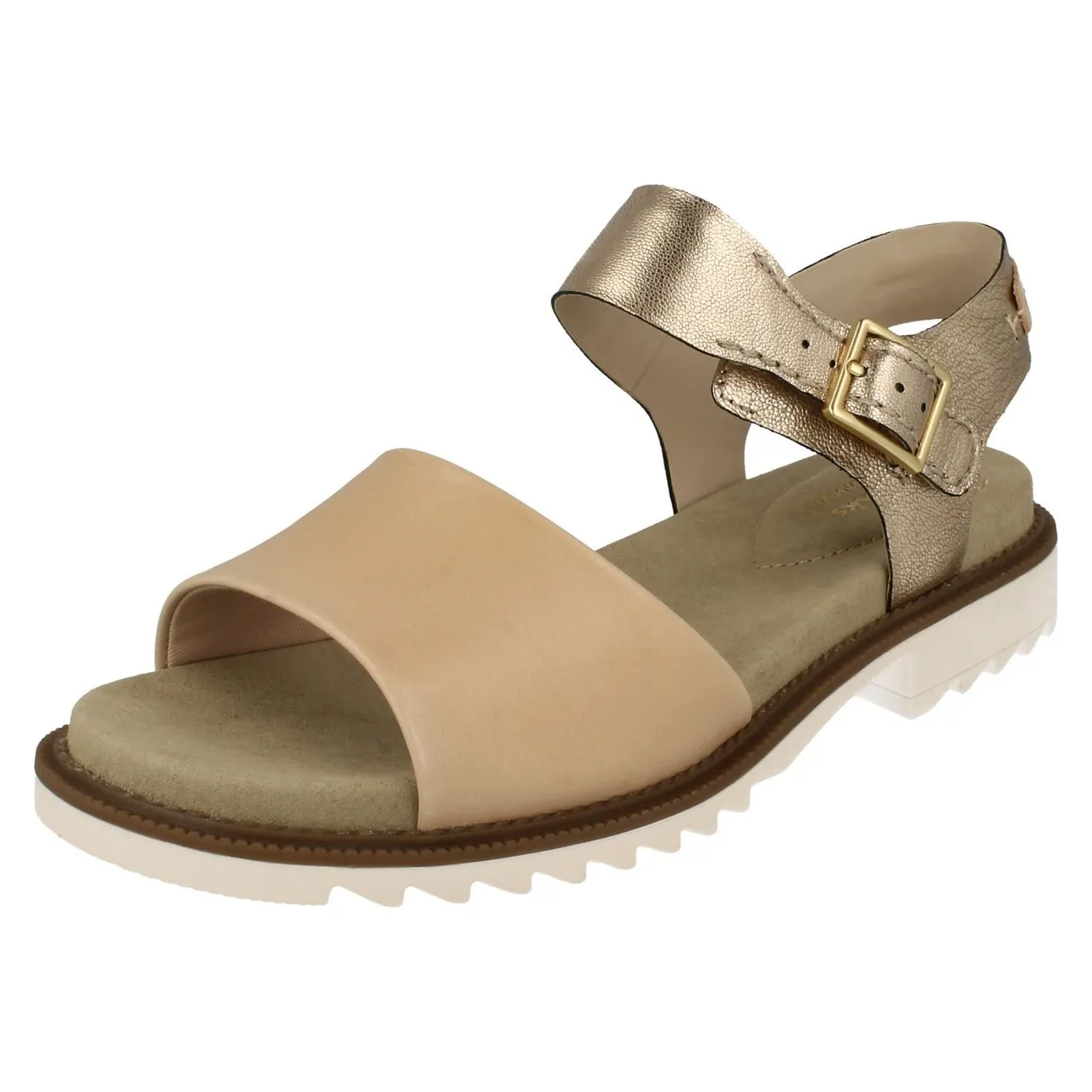 Ladies Clarks Open-Toe Sandals Ferni Fame