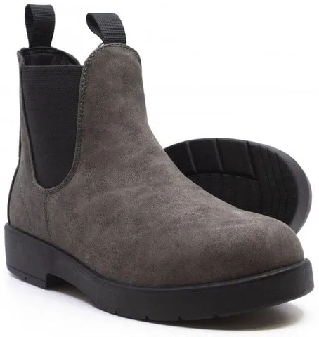 Lady Comfort Womens Sydney-T Chelsea Boot - Grey