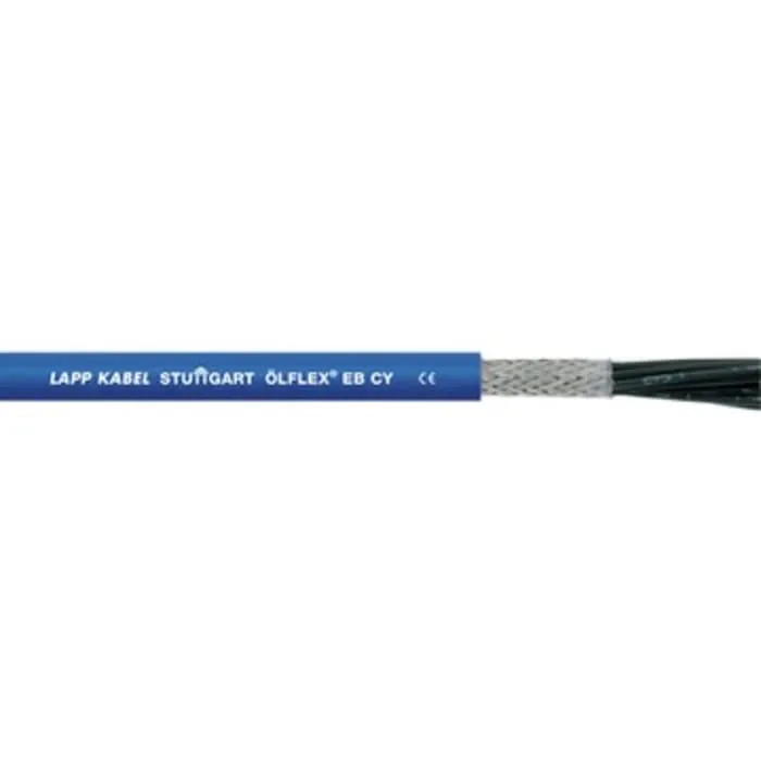 Lapp ÖLFLEX EB CY Control Cable, 2 Cores, 1.5 mm², YY, Screened, 50m, Blue PVC Sheath, 15 AWG