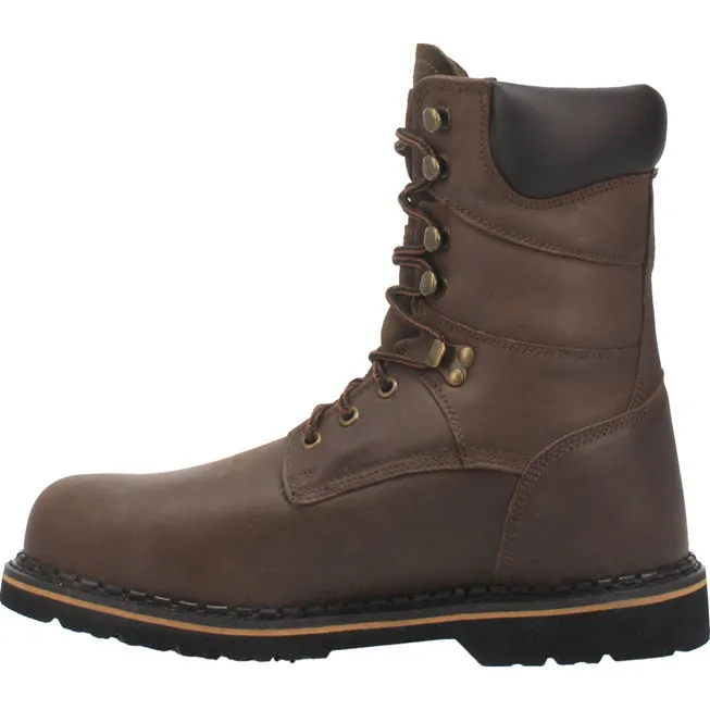 Laredo Men's 8-Inch Steel Toe Electrical Hazard Leather Work Boot