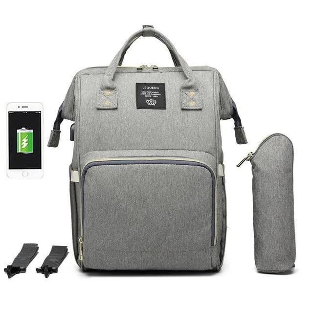 Large capacity diaper bag