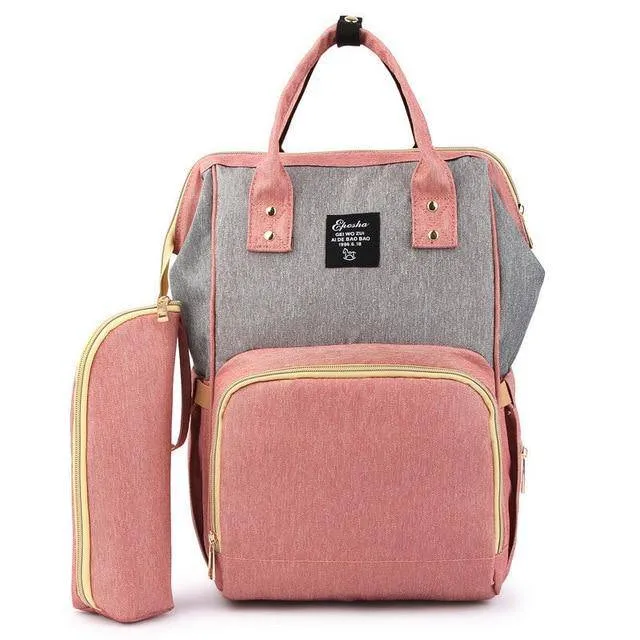 Large capacity diaper bag