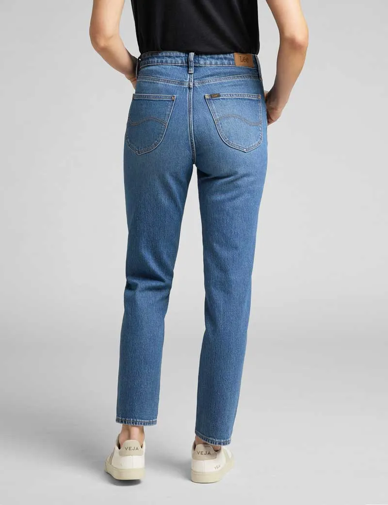 Lee Carol Jeans Worn Iris