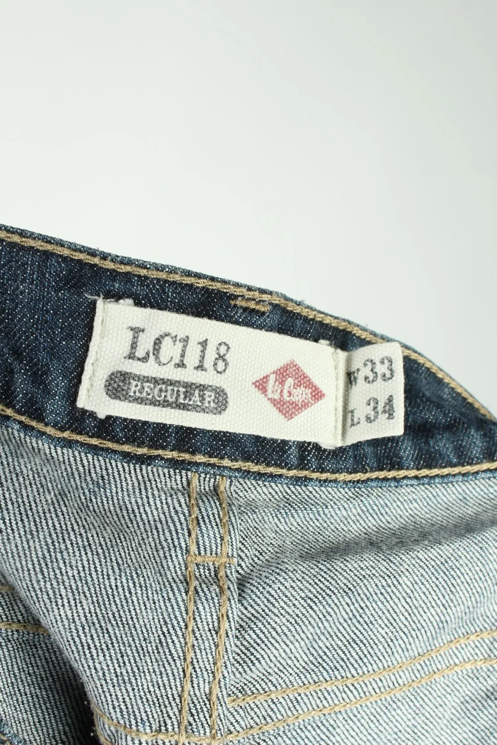 Lee Cooper High Waist Unisex Denim Jeans Regular W35 L33 - Pepper Tree London