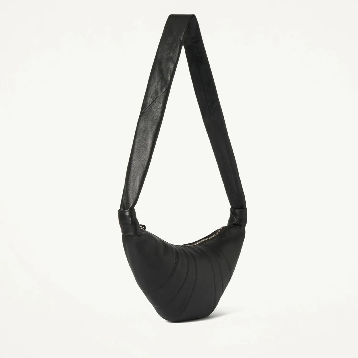 Lemaire SMALL CROISSANT BAG, Black 