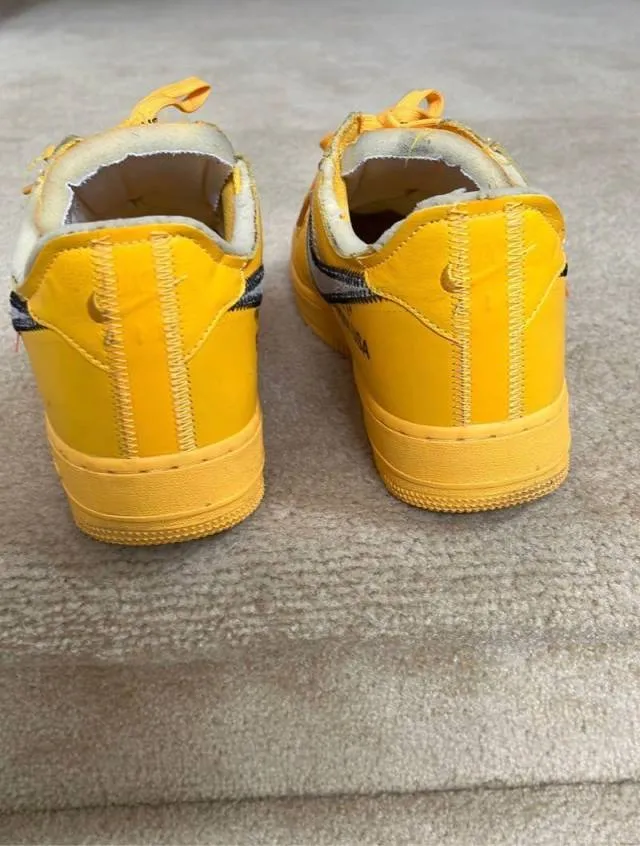Lemonade' off-white x nike air force 1s