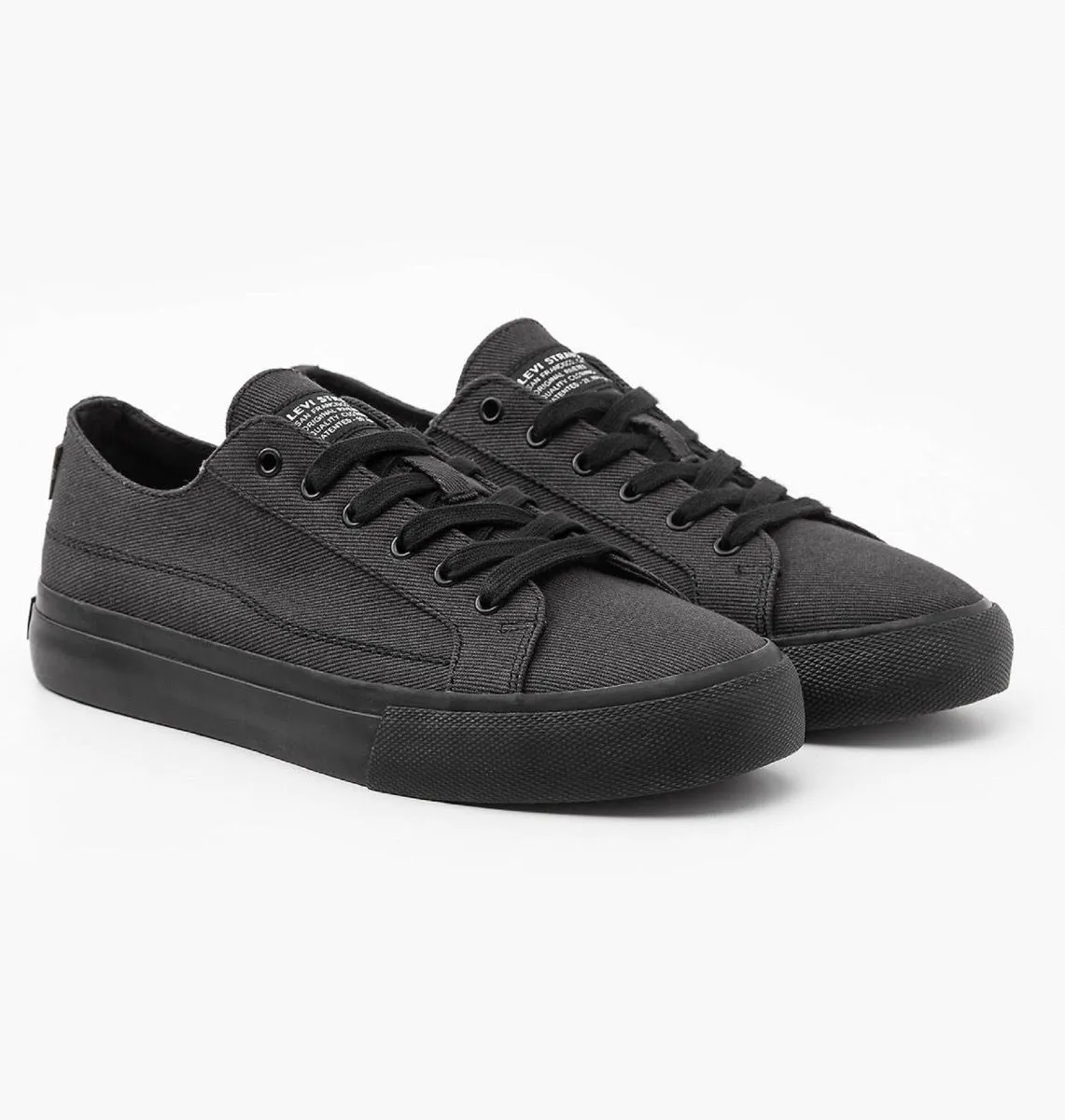 Levi's® Decon Lace Canvas Trainers Black