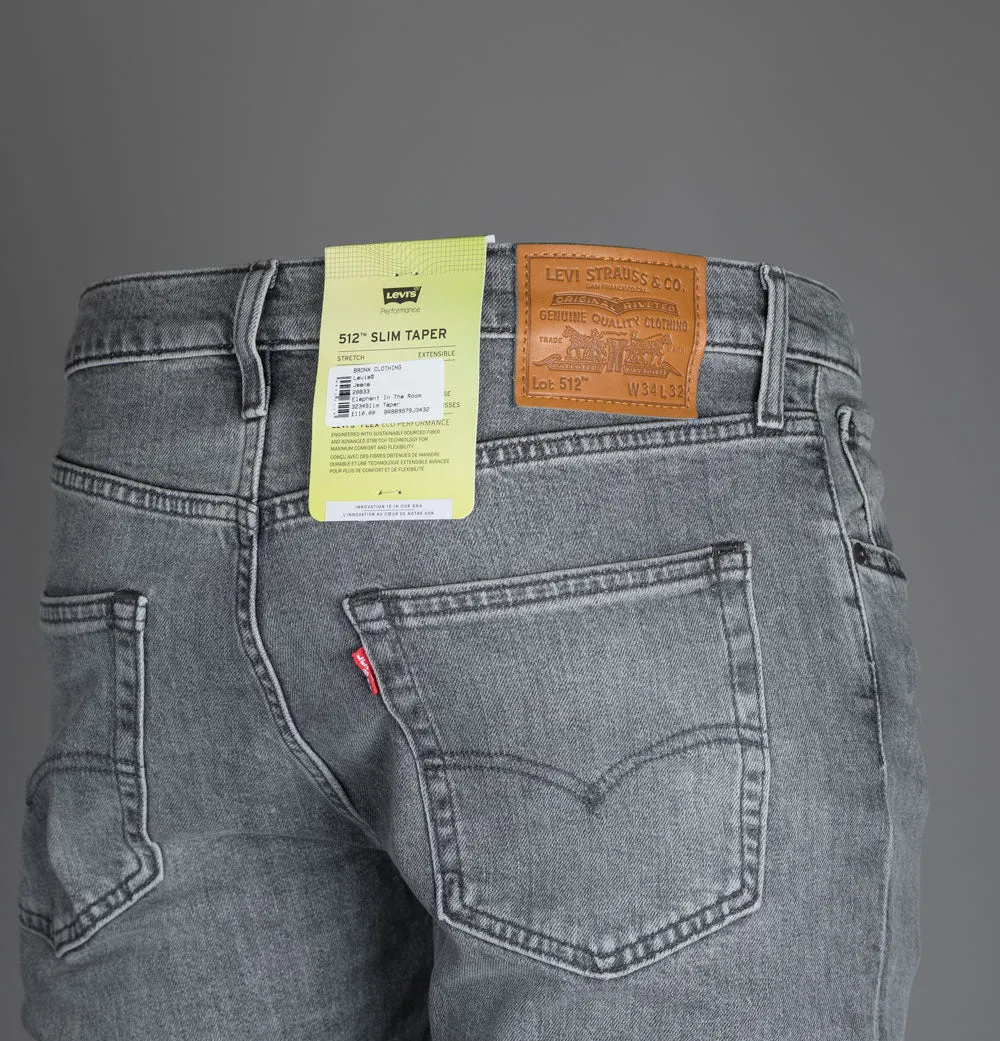 Levi's 512 Slim Taper Fit Jeans Elephant In The Room