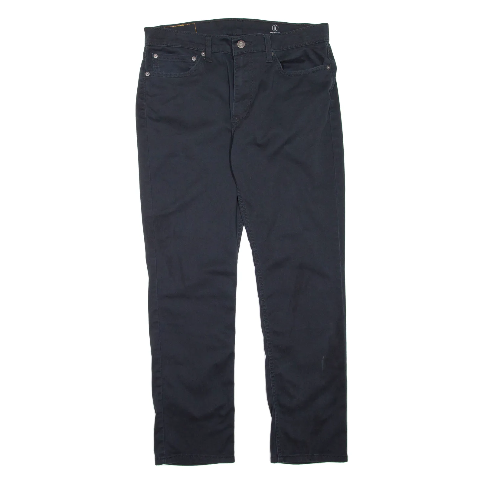 LEVI'S Mens Trousers Black Regular Tapered W34 L30