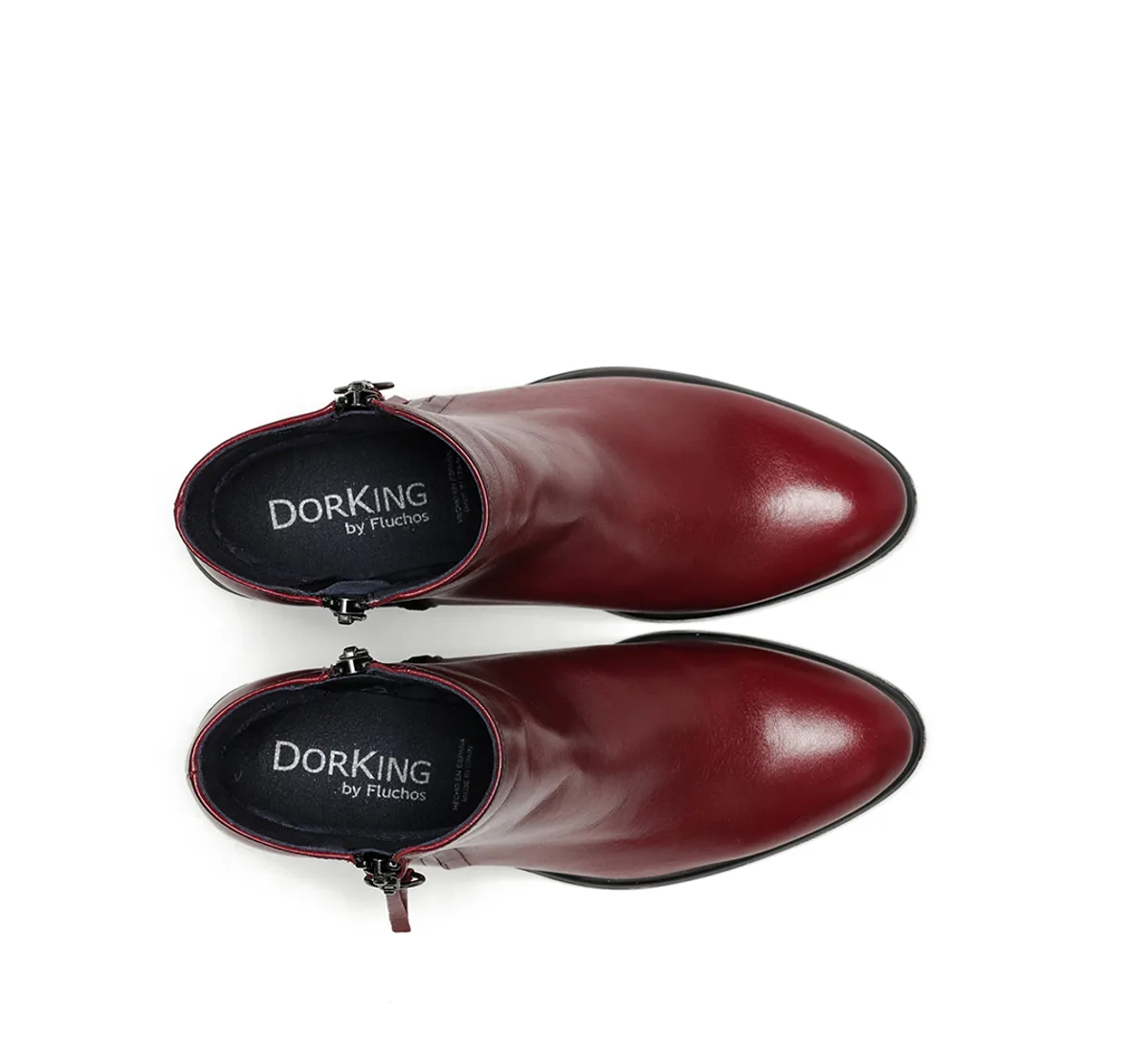 LEXI D8606 Burgundy Ankle Boot