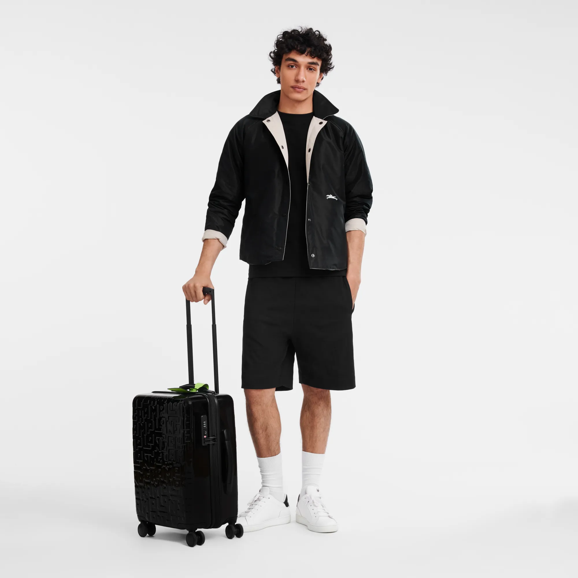 LGP Travel M Suitcase Black - Polycarbonate