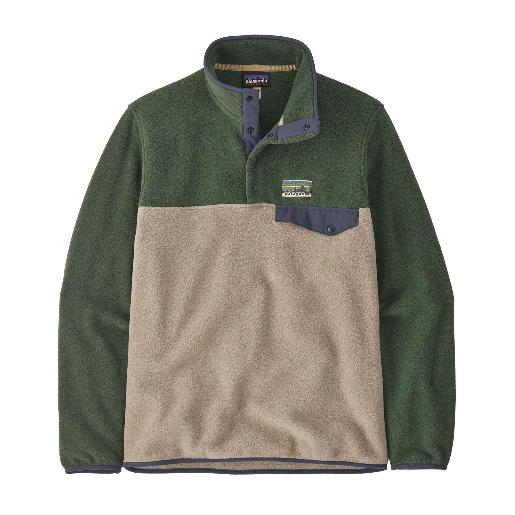 Lightweight Synchilla Snap-T Pullover Mens - Seabird Grey
