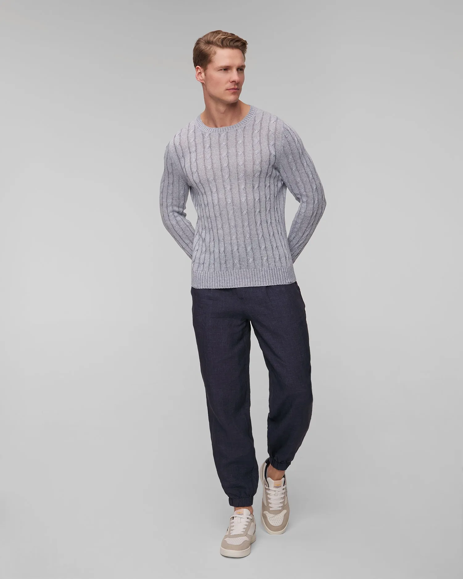Linen trousers Gran Sasso 7610850612-598
