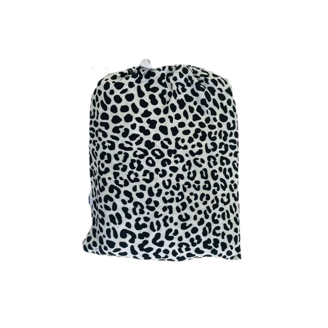 Little Sleepies Snow Leopard Bamboo Viscose Crib Sheet