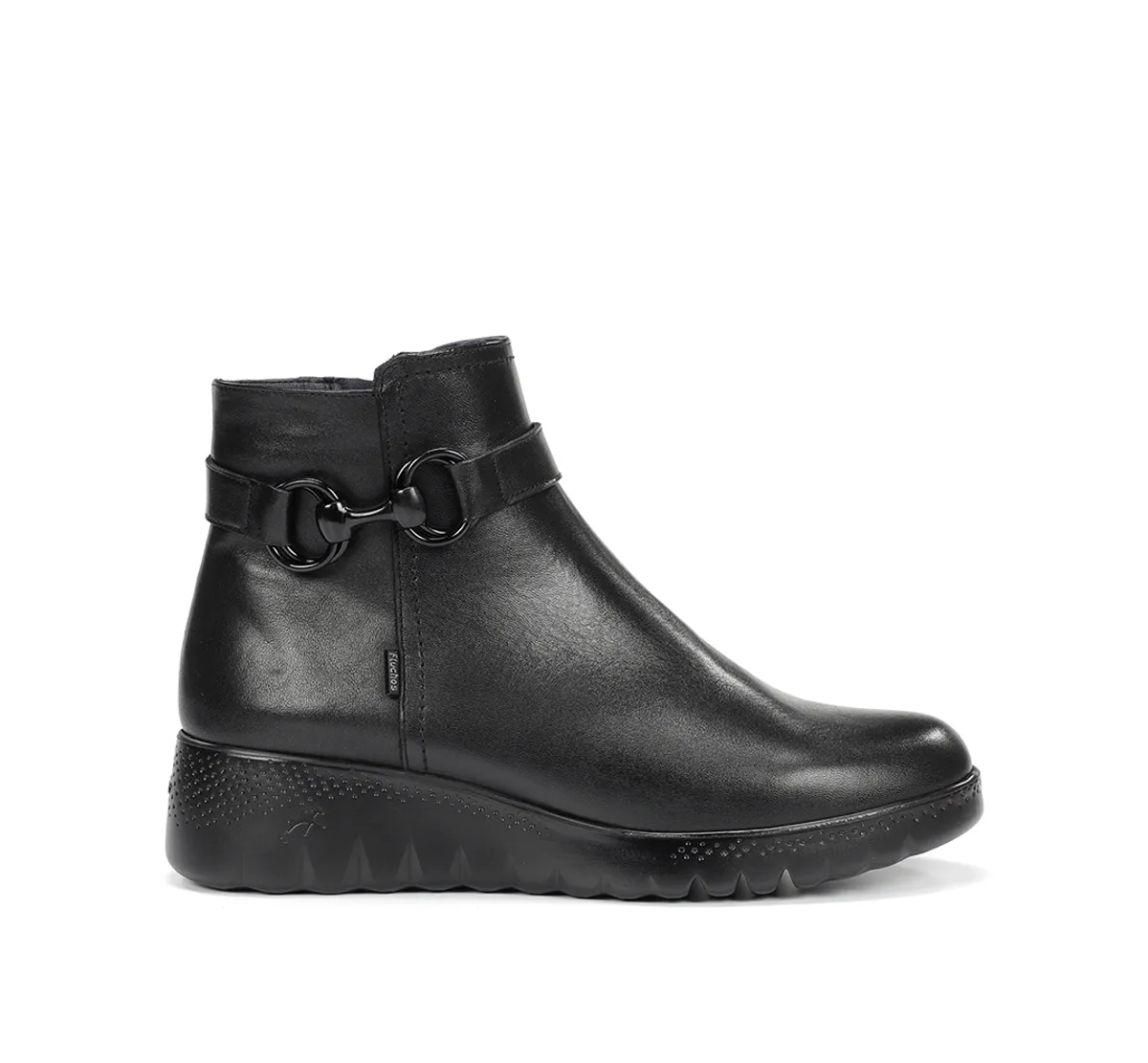 LIVE F2101 Black Ankle Boot