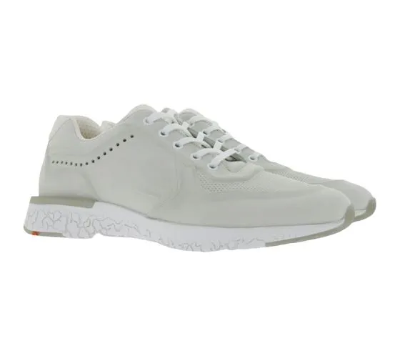 LLOYD Selected Alex sneakers da donna e da uomo con plantare vario mezzepunte in vera pelle 11-013-11 grigio chiaro