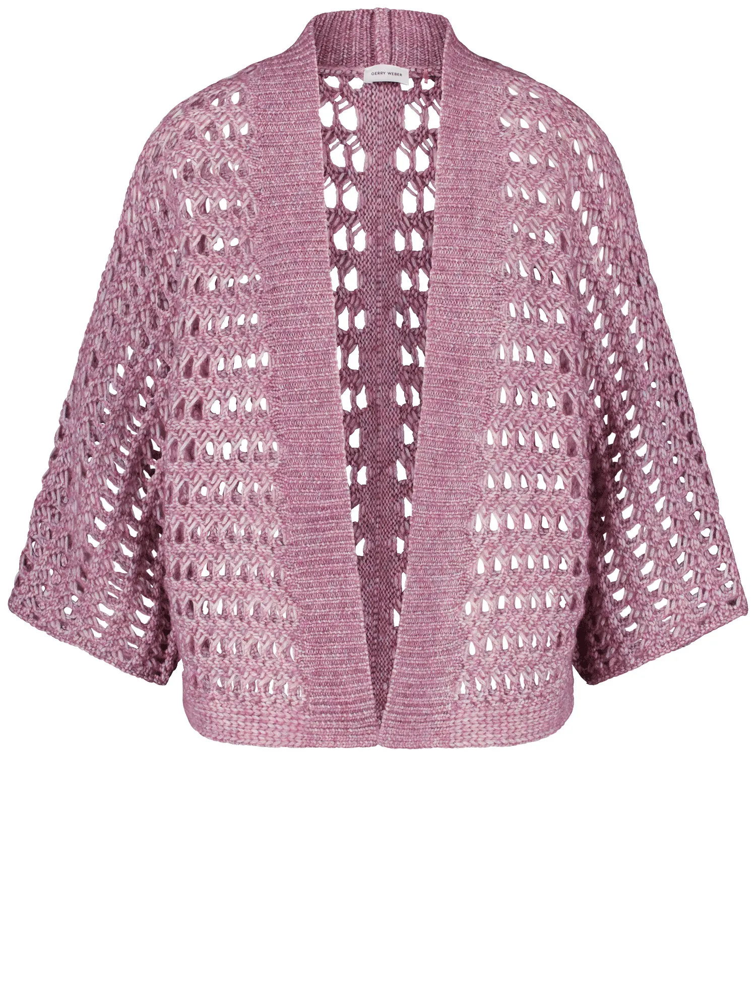 Loose, openwork cardigan